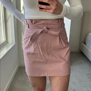 Free People pleather skirt
